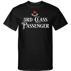 White Star Line Titanic 3rd Class Passenger Cruise Ship Graphic Tee T-Shirt